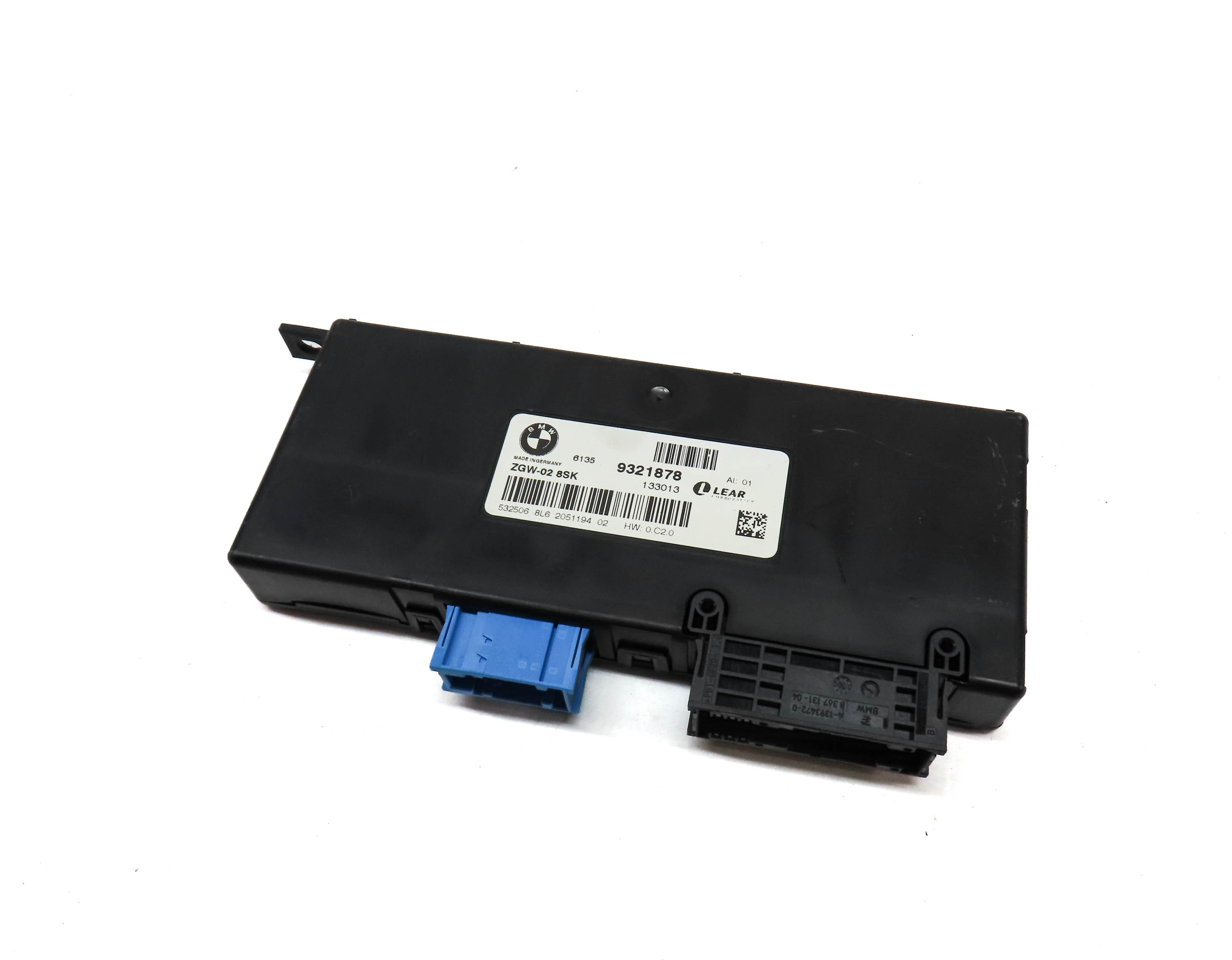 13-19 BMW 5 / 6 / 7 SERIES (F01 F02 F07 F10 F12) CENTRAL GATEWAY CONTROL MODULE — exact item pictured